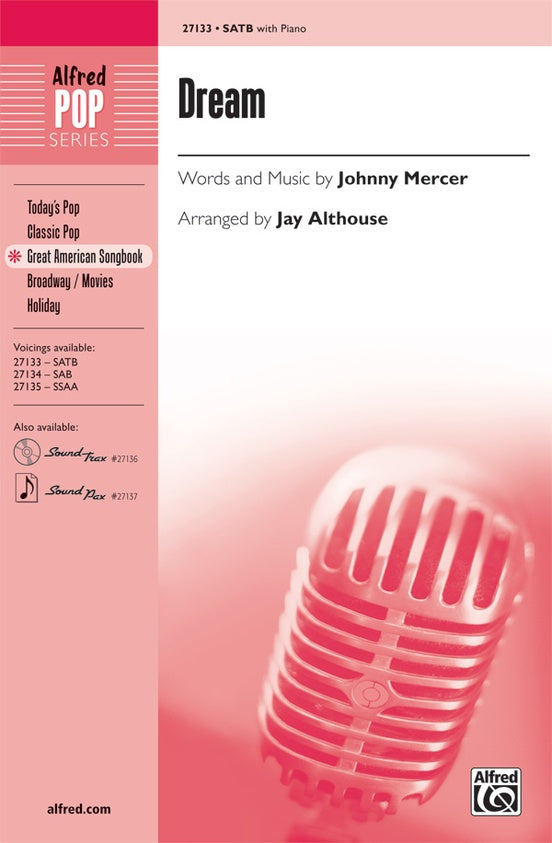 Dream – SATB Choral Octavo (Digital Download)