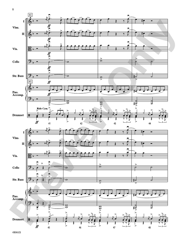 Believer/PCS - String Orchestra Conductor Score & Parts (Digital Download)