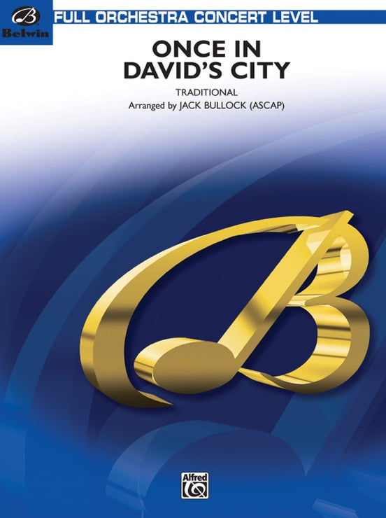 Once in David's City – Full Orchestra Conductor Score & Parts (Digital Download)