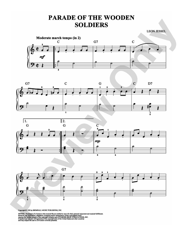 Parade of the Wooden Soldiers - DSM-PS-0006825 - Easy Piano (Digital Download)