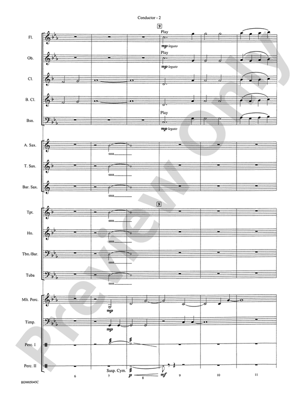 Uskudar - Concert Band Conductor Score & Parts (Digital Download)