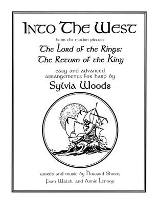 Into the West from The Lord of the Rings - Arranged for Harp - Harp Sylvia Woods Hal Leonard
