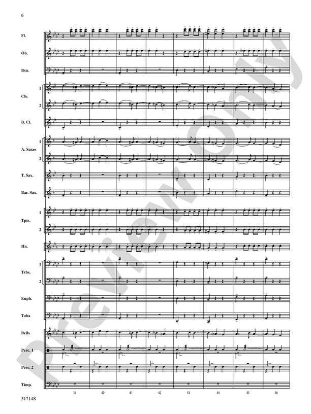 Scheherazade Selections - Concert Band Conductor Score & Parts (Digital Download)
