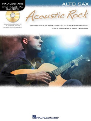 Acoustic Rock - Instrumental Play-Along for Alto Sax - Alto Saxophone Hal Leonard /CD