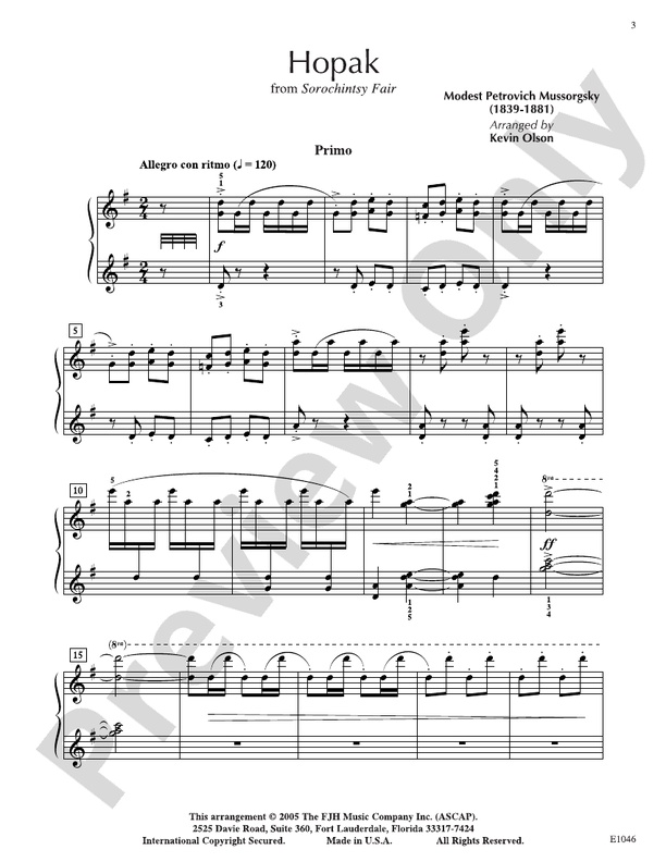 Hopak - Piano (Digital Download)