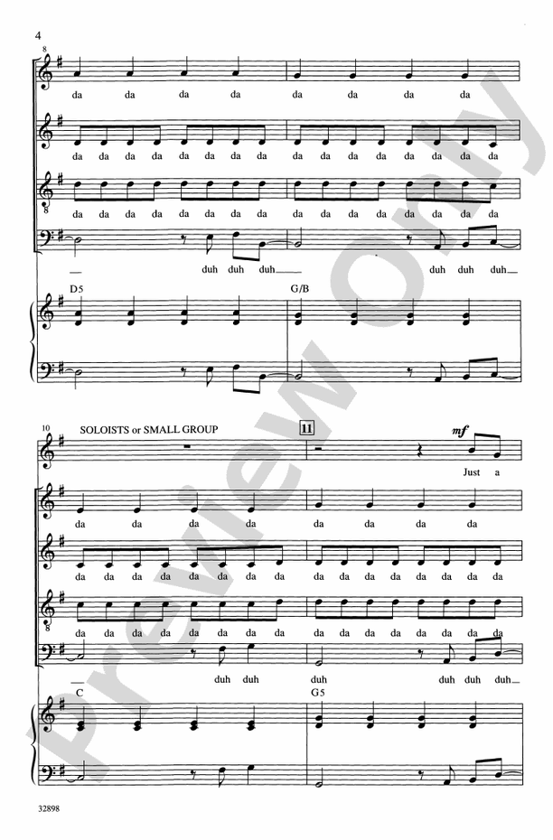 Don't Stop Believin' – SATB Choral Octavo (Digital Download)