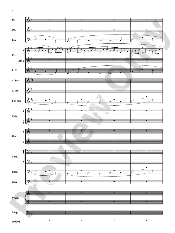 Jesu, Joy of Man's Desiring - Concert Band Conductor Score & Parts (Digital Download)