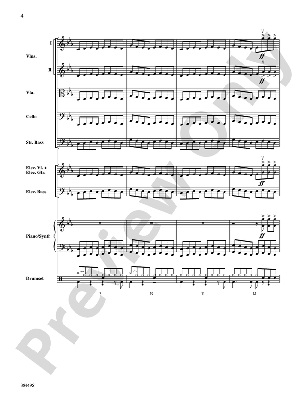 Requiem (The Fifth) – String Orchestra Conductor Score & Parts (Digital Download)