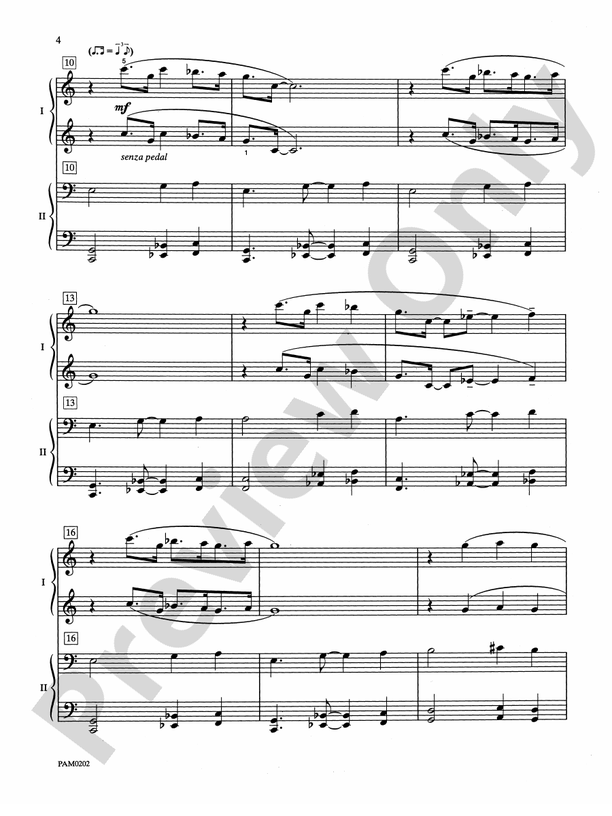 Blues Concerto - 2 Pianos, 4 Hands (Digital Download)
