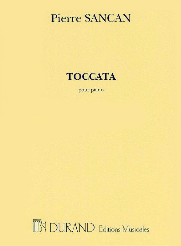 Toccata - Sancan - Piano Solo - Durand Edition