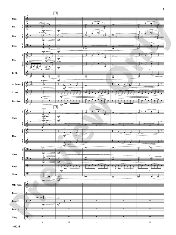 Life Eternal - Concert Band Conductor Score & Parts (Digital Download)