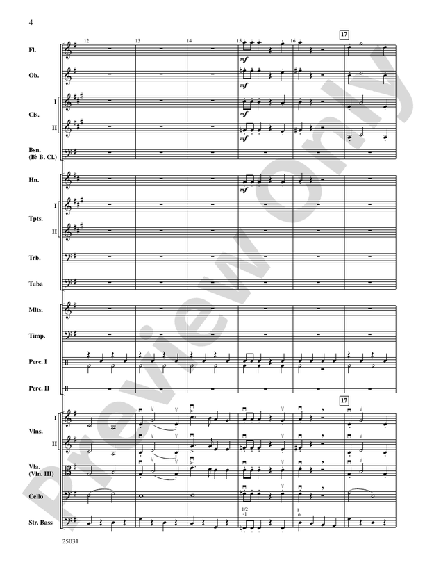 Comedy Tonight - Full Orchestra Conductor Score & Parts (Digital Download)