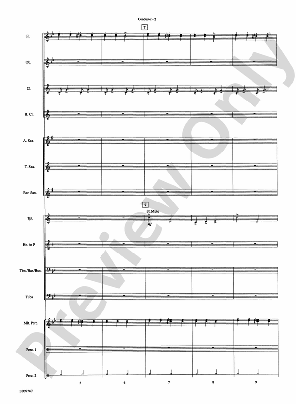 March of the Magical Toys - Concert Band Conductor Score & Parts (Digital Download)