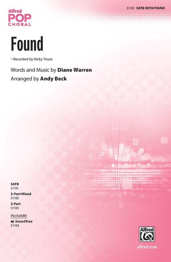 Found - SATB Choral Octavo (Digital Download)