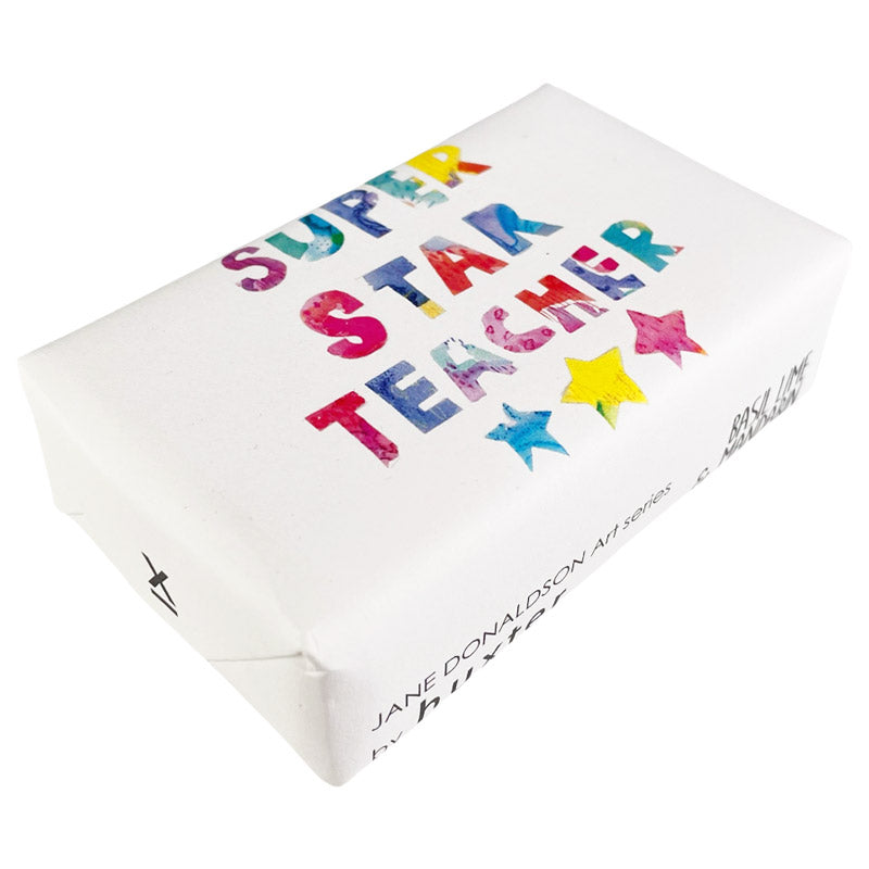 Super Star Teacher Wrapped Soap