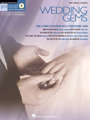 Wedding Gems - Pro Vocal Women's Edition Volume 8 - Various - Vocal Hal Leonard /CD