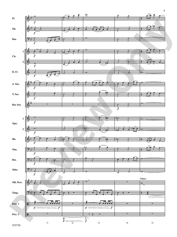 Chimera - Concert Band Conductor Score & Parts (Digital Download)