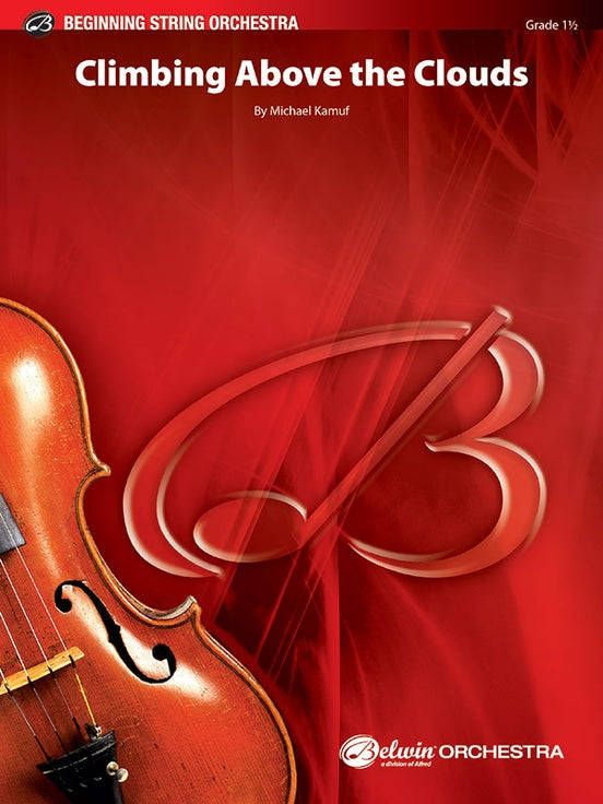 Climbing Above the Clouds – String Orchestra Conductor Score & Parts (Digital Download)
