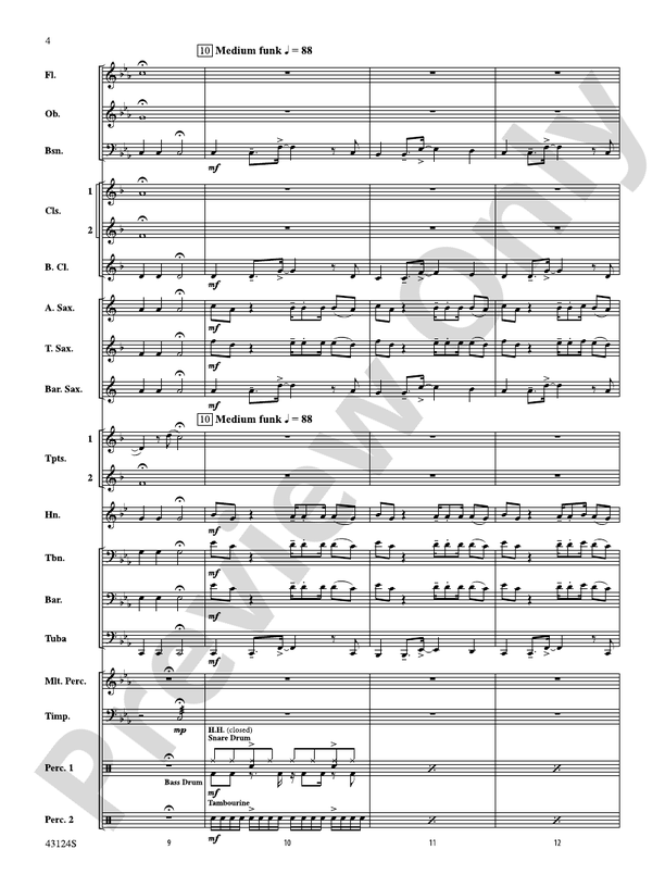 Me and My Broken Heart - Concert Band Conductor Score & Parts (Digital Download)