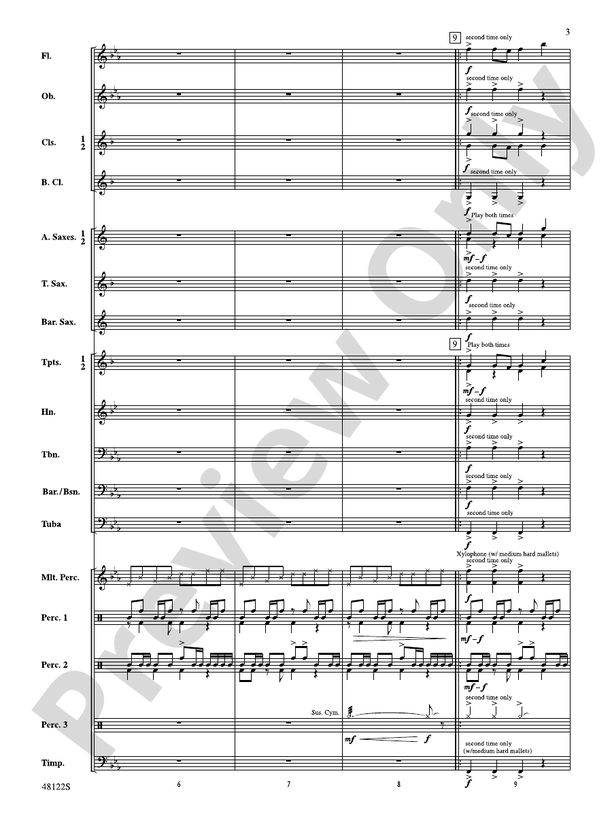 Japanese War March - Concert Band Conductor Score & Parts (Digital Download)