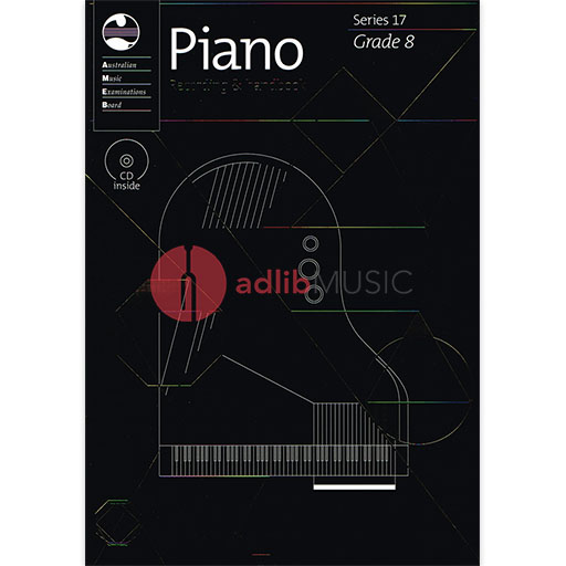 AMEB Piano Series 17 Grade 8 - Piano CD Recording & Handbook AMEB 1201102639