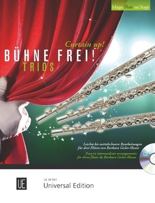 Curtain Up- Trios for Flutes Book/CD
