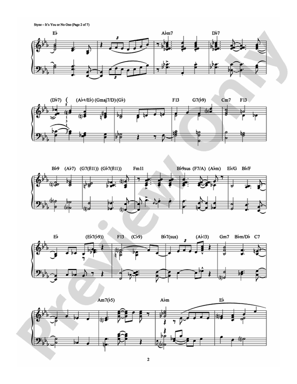 It's You or No One - DSM-PS-0002062 - Piano (Digital Download)