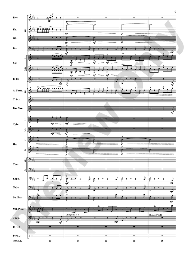 Harry Potter and the Half-Blood Prince, Suite from - Concert Band Conductor Score & Parts (Digital Download)