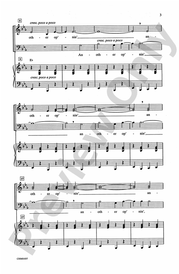 Another Op'nin', Another Show (from Kiss Me, Kate) – 3-Part Mixed Choral Octavo (Digital Download)