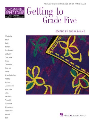 Getting to Grade 5 - Piano Book Only Hal Leonard AP1018