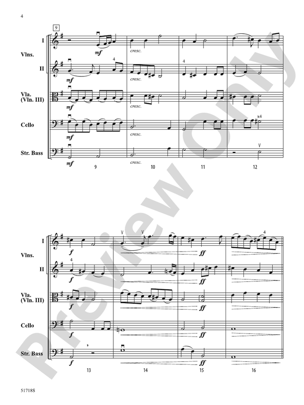 The Marauder's Tale - String Orchestra Conductor Score & Parts (Digital Download)