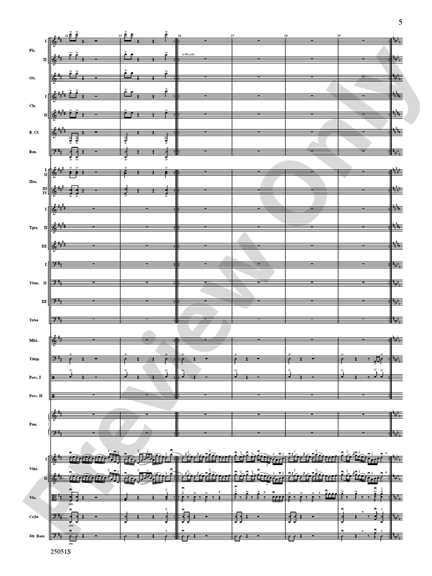 Harry Potter and the Goblet of Fire,™ Concert Suite from – Full Orchestra Conductor Score & Parts (Digital Download)
