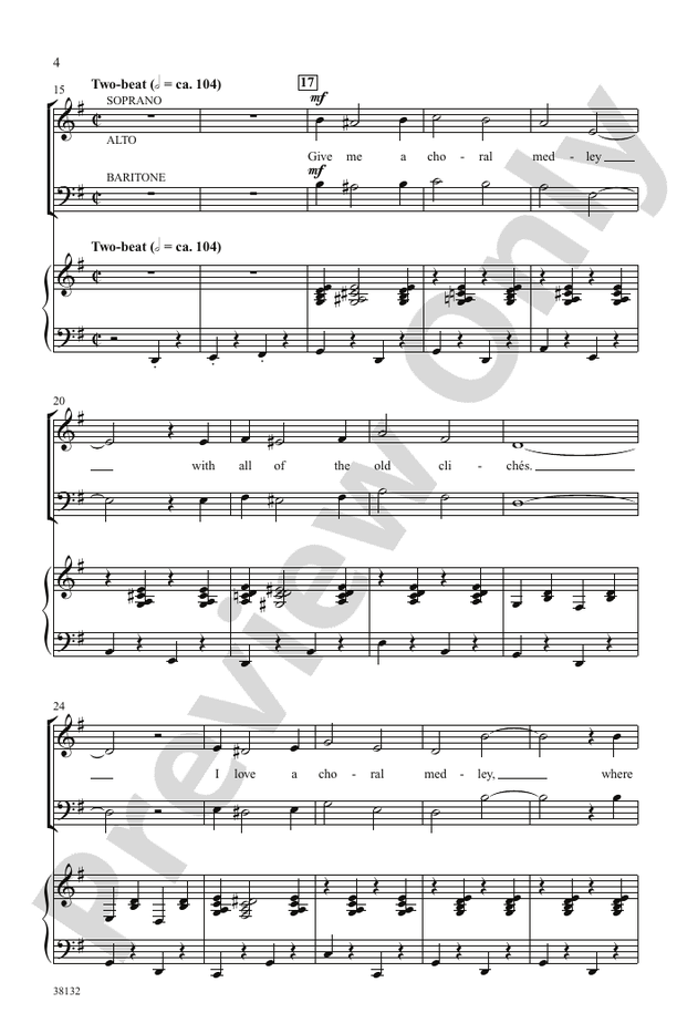 Give Me a Choral Medley! – SAB Choral Octavo (Digital Download)