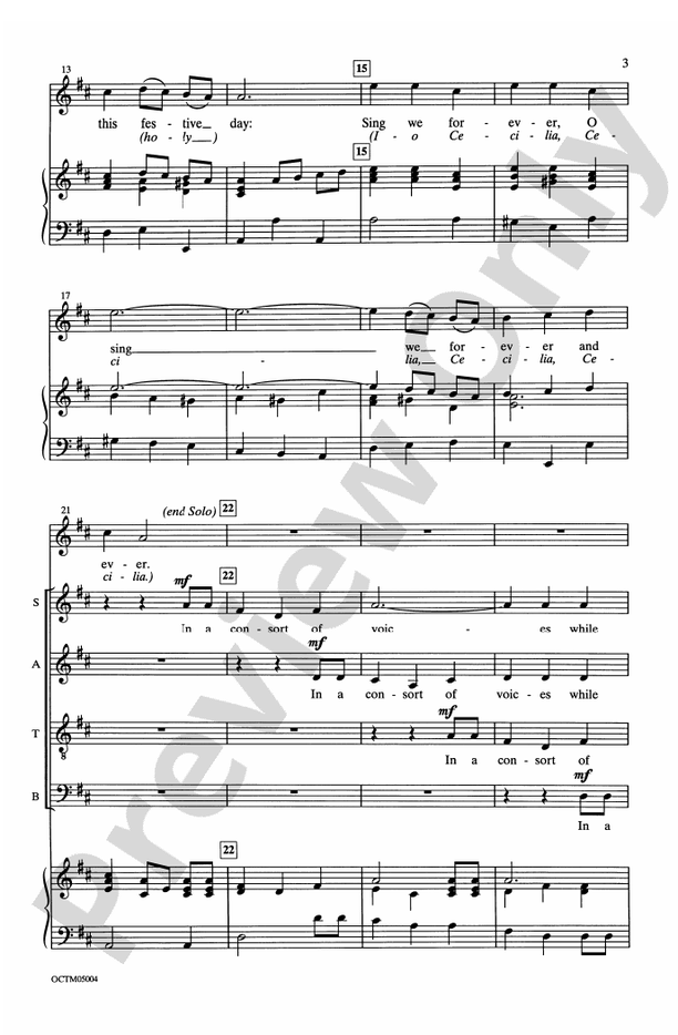 In a Consort of Voices - SATB Choral Octavo (Digital Download)