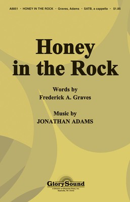Honey in the Rock - SATB J. Adams Shawnee Press Choral Score Octavo
