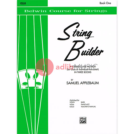 String Builder Book One - Cello Part
