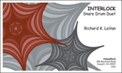 Interlock For 2 Snare Drums - Richard Levan - Snare Drum HoneyRock Percussion Duo
