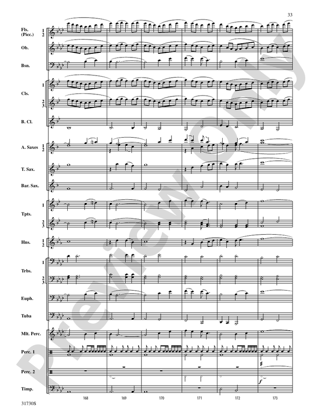 They Shall Run and Be Free - Concert Band Conductor Score & Parts (Digital Download)