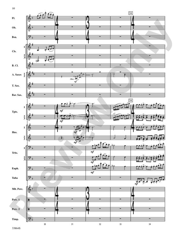 Montana Visions - Concert Band Conductor Score & Parts (Digital Download)