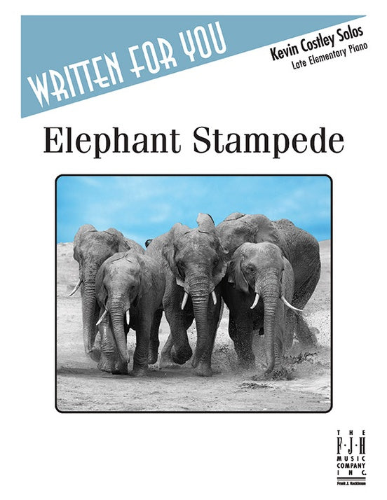 Elephant Stampede - Piano (Digital Download)