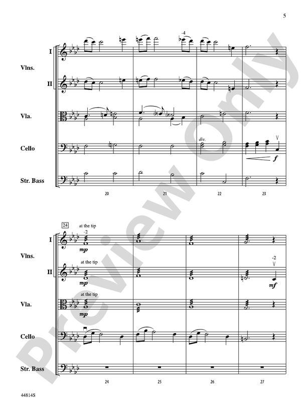 Transylvanian Lullaby - String Orchestra Conductor Score & Parts (Digital Download)