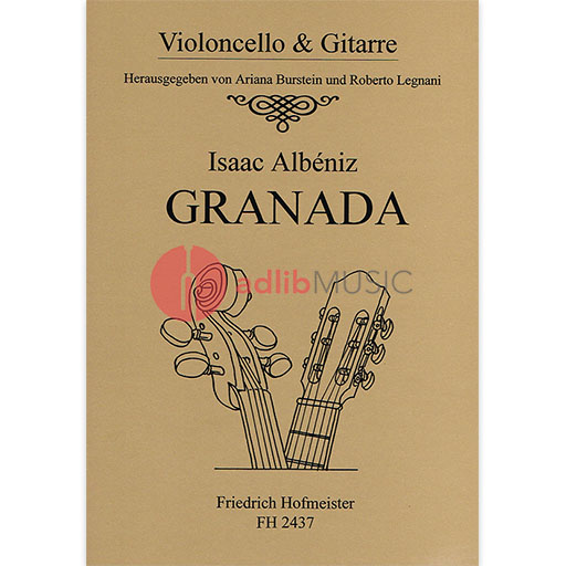 GRANADA FROM OP 47 FOR CELLO AND GUITAR - ALBENIZ - CELLO - HOFMEISTER