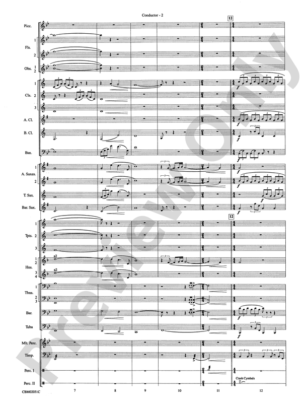Band of Brothers, Symphonic Suite from - Concert Band Conductor Score & Parts (Digital Download)