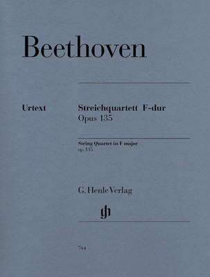 String Quartet in F major Op 135 Score/Parts