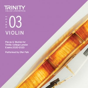 Trinity Violin 2020-2023 Grade 3 CD - Trinity College London