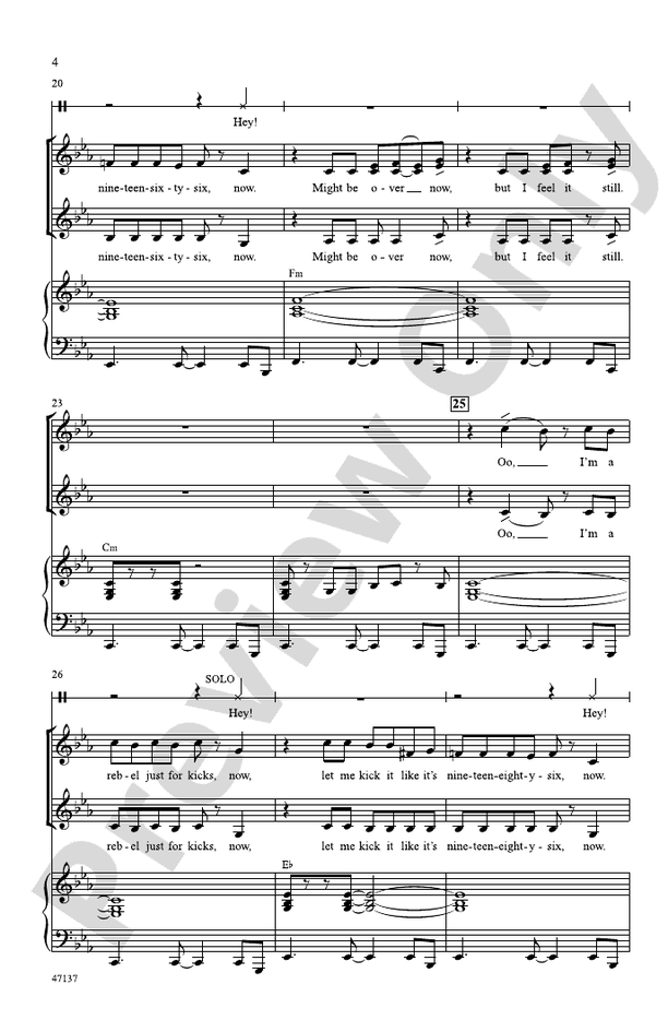 Feel It Still – SSA Choral Octavo (Digital Download)