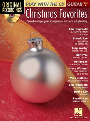 Christmas Favorites - Play with the CD Series Guitar Volume 2 - Various - Guitar Hal Leonard Guitar TAB /CD