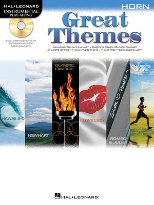 Great Themes - Instrumental Play-Along for Horn - Various - French Horn Hal Leonard /CD