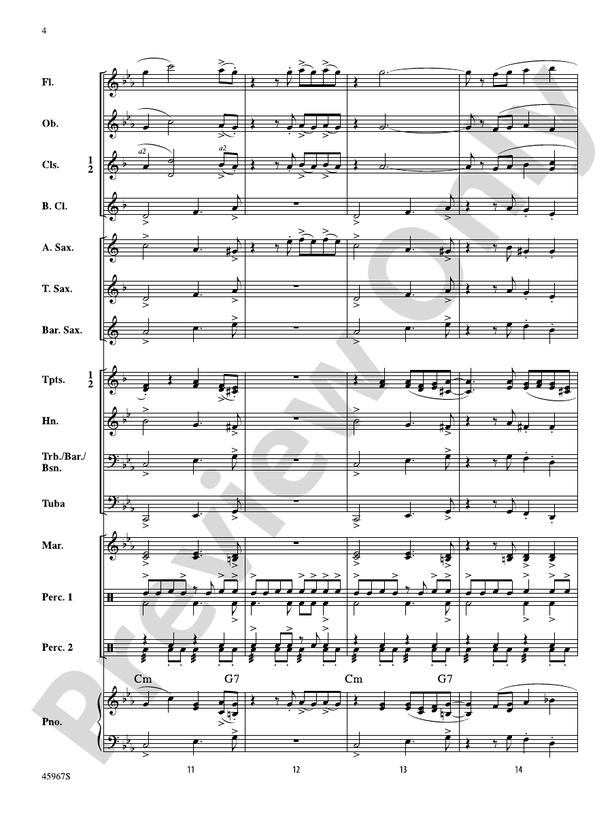 El Taco Picante - Concert Band Conductor Score & Parts (Digital Download)
