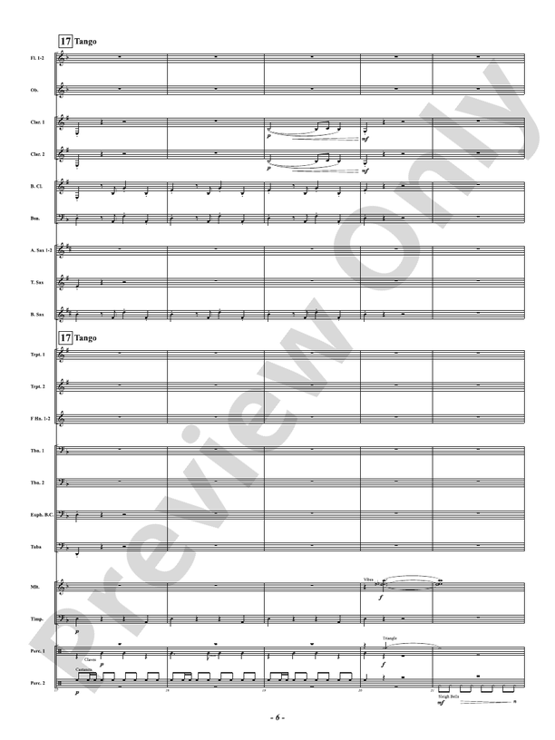 Not So Silent Night - Concert Band Conductor Score & Parts (Digital Download)